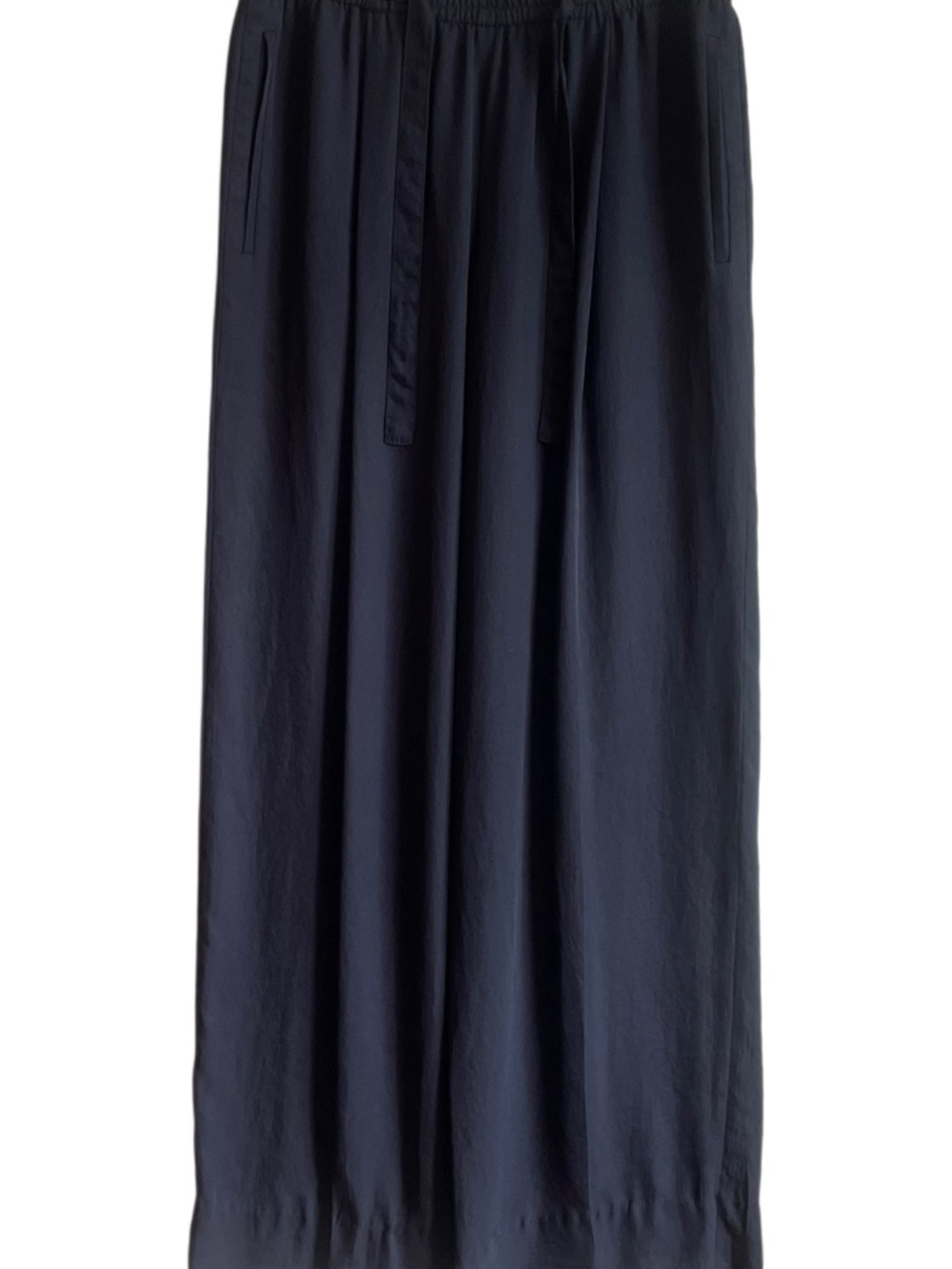 Vince Midnight Navy Wide Leg Cropped Pants